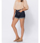 JUDY BLUE STONE WASH CUFFED SHORTS
