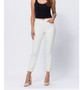 JUDY BLUE HIGH RISE WHITE CUFFED BOYFRIEND