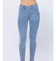 JUDY BLUE MID-RISE PULL ON SKINNY JEGGING