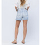 JUDY BLUE HIGH WAIST POCKET CUTOFF SHORTS