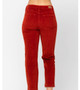 Judy Blue Cropped Corduroy Womens Jeans