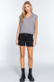 Active Basic Womens V-Neck Cropped Sweater Vest