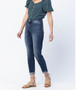 JUDY BLUE  BASIC CUFFED SLIM FIT JEANS