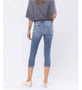JUDY BLUE MID-RISE DESTROYED CAPRI