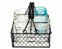 MJL Chicken Wire Caddy for 4 Pint Mason Jars