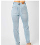 JUDY BLUE HIGH WAIST VINTAGE DOUBLE CUFF JOGGER