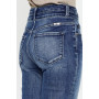 KanCan High Rise Wide Flare Dark Wash Jeans