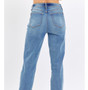 JUDY BLUE HIGH WAIST STRAIGHT FIT JEANS