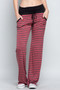 Striped Casual Pants