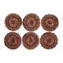 VHC Cider Mill Jute Coaster Set of 6