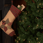 VHC Tea Star Stocking 11x15