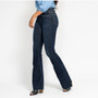 Judy Blue High Waist Raw Hem Flare Jeans (Tall)