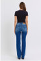 Judy Blue Mid Rise Thermal Bootcut Jeans