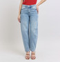 Judy Blue High Waist Barrel Leg Jeans