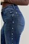 Judy Blue High Waist Straight Leg Studded Jeans
