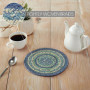 Jolie Jute Trivet 8 Inch Diameter Set of 4