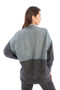 Saachi Denim Sweater Speckled Jacket