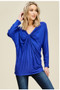 Twist Front Knit Top