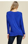 Twist Front Knit Top