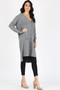 MAZEL Cashmere Blend Long Cardigan with Button Front