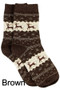 Winter Deer Print Socks Variety of Colors