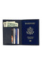RFID Genuine Leather Eagle Embossed Passport Case in 6 Colors
