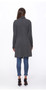 TURUI Cross Front Closure Long Sweater Jacket