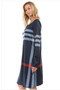 Plus Size Stripe Swing Dress Available in 2 Colors