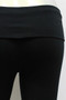 Premium Cotton Fold-Over Yoga Pants