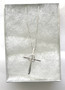 Sterling Silver Cross  on 18 inch Chain