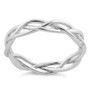 Sterling Silver Braided Ring