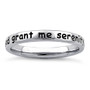 Sterling Silver Serenity Band Ring