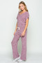 BR STAGE V-Neck Contempary Jumpsuit with Front Tie and Pockets Available in 2 Colors