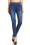 CHANDLY Stretch Denim Skinny Jeans with Distressed Look