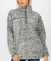 SOFT SHERPA QUARTER ZIP WITH SIDE POCKETS AVAILABLE IN 5 COLORS