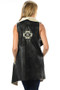 EINII Mustang Vest with Faux Fur Lining