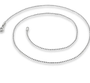 Sterling Silver 10" Bead Chain Anklet