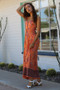 ANGIE Button Front Maxi Length Sun Dress