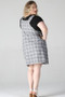 ANGIE Jumper Dress with Front Pockets Sizes S-3XL