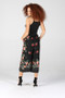 FLORAL WIDE LEG CROP PANTS
