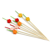 Decorative Picks for Appetizers and Cocktails Ume Plum Flower 4.72" (100/pack)