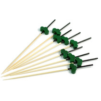 Decorative Picks for Appetizers and Cocktails Green Pine Tree 4.72" (100/pack)