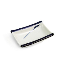 Bamboo Stalk Soy Sauce Dish 3.31" x 2.24"