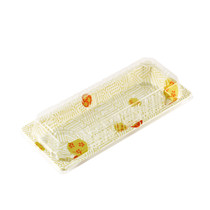 TZ-W-001 White Take Out Sushi Tray 8.8" x 3.75" (50/pack)