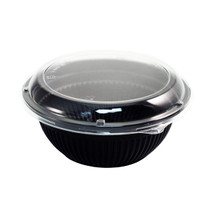 Black Take Out Bowl Large 36 fl oz / 7.5" dia (50/pack)