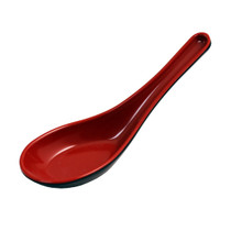 Red Melamine Renge Ramen Spoon