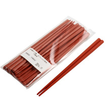 Red Plastic Chopsticks (10 Pairs/pack)