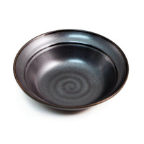 Pearl Black Bowl 18 fl oz / 6.65" dia