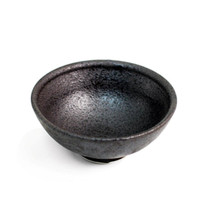 Matte Black Rice Bowl 9 fl oz / 4.8" dia