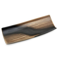 Rusty Brown Plate 12.2" x 5.1"